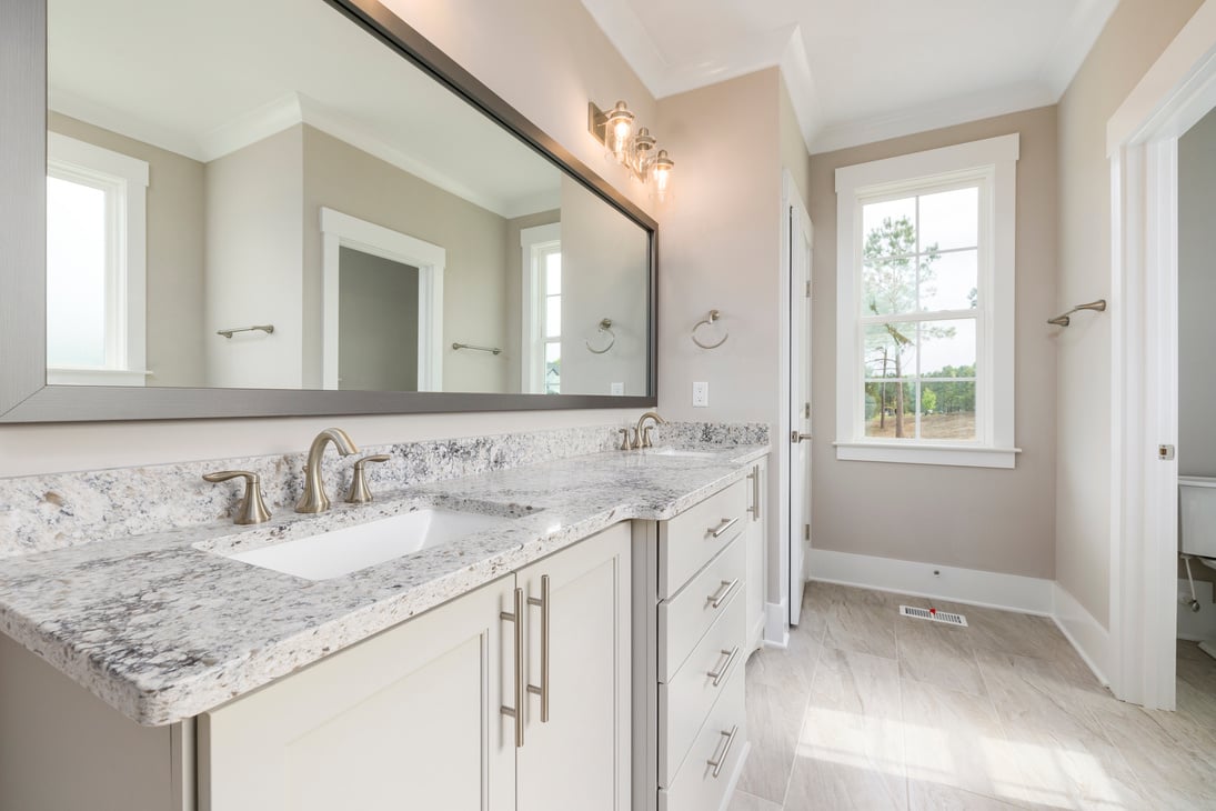 Marble Countertop on Bathroom